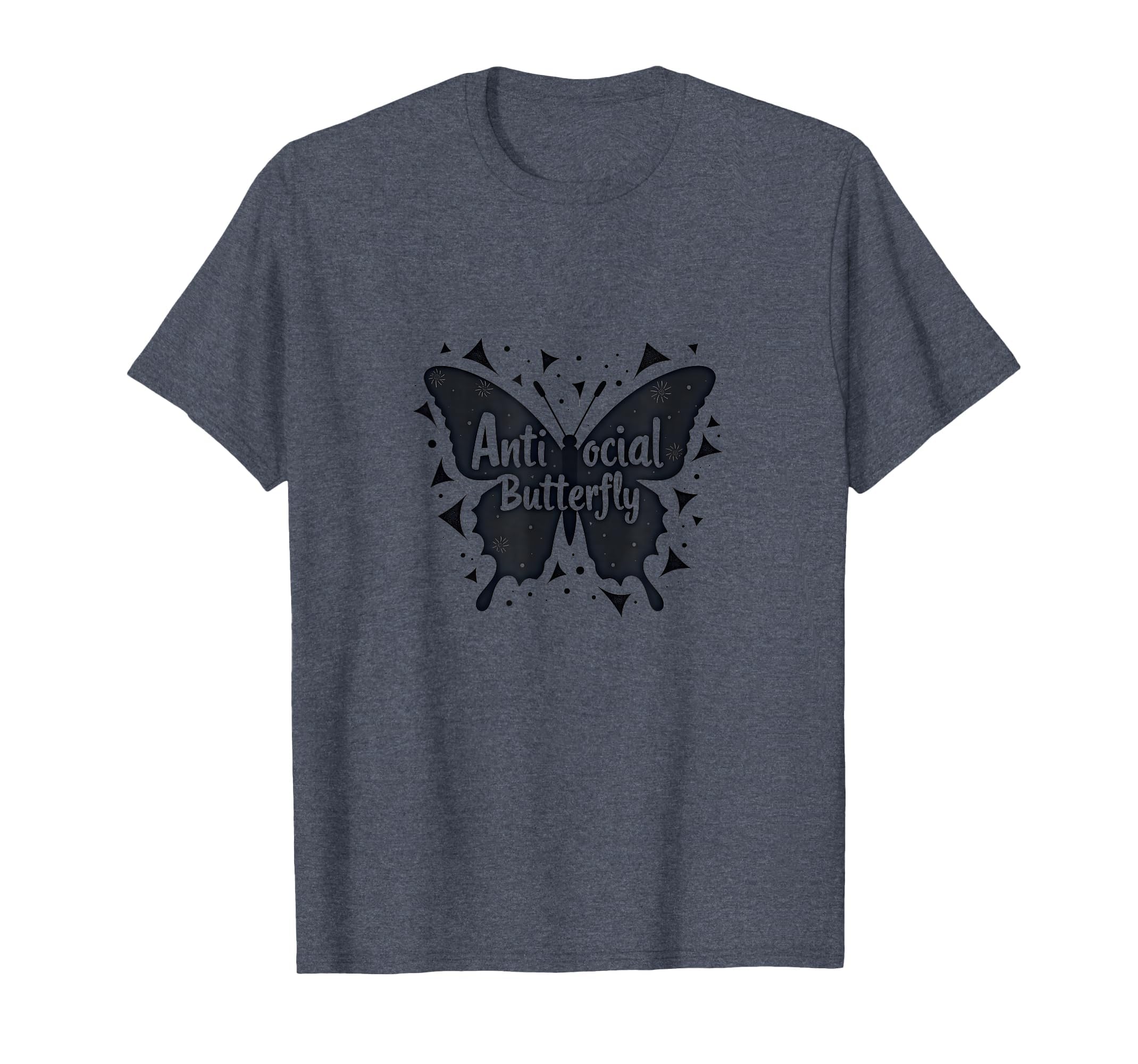 Antisocial Butterfly Ew People T-Shirt - Trendy Graphic for Adults - T-Shirt, Sweatshirt, Hoodie