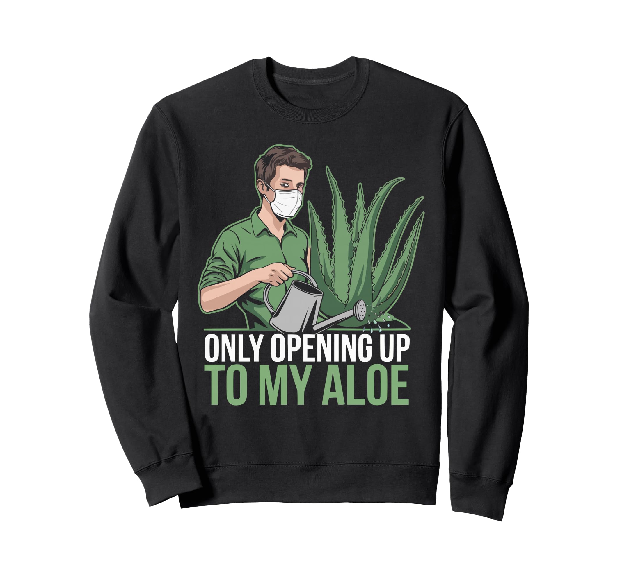 Introvert Gardener Shyness Garden Sweatshirt - Custom Art Print for Adults - T-Shirt, Sweatshirt, Hoodie