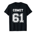 Jersey Comet 61 1961 Old School T-Shirt - Fun Novelty Design Men Women - T-Shirt, Sweatshirt, Hoodie