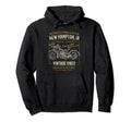 New Hampton Ia Usa Motorcycle Hoodie - Fun Novelty Design for Adults - T-Shirt, Sweatshirt, Hoodie