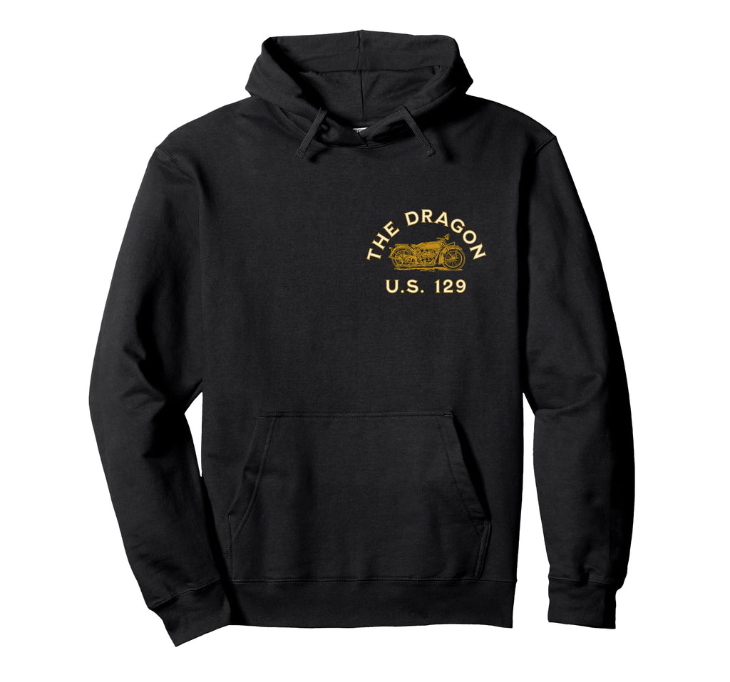 Dragon Us 129 Tn Nc Usa Motorcycle Hoodie - Graphic Print Unisex - T-Shirt, Sweatshirt, Hoodie