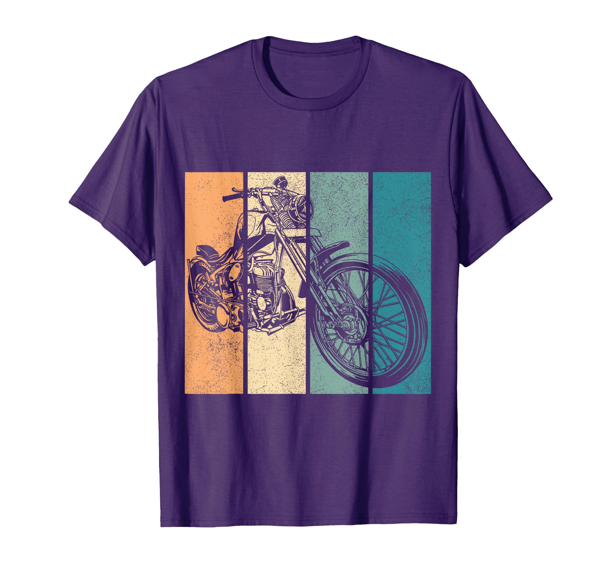 Motorcycle Chopper Bikers T-Shirt - Custom Art Print Unisex - T-Shirt, Sweatshirt, Hoodie