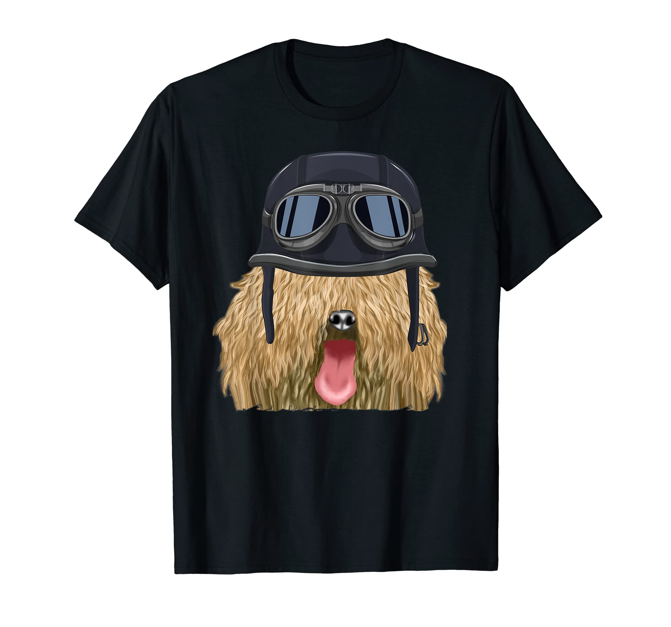 Funny Motorcycle Helmet Komondorok T-Shirt - Streetwear Style Unisex - T-Shirt, Sweatshirt, Hoodie