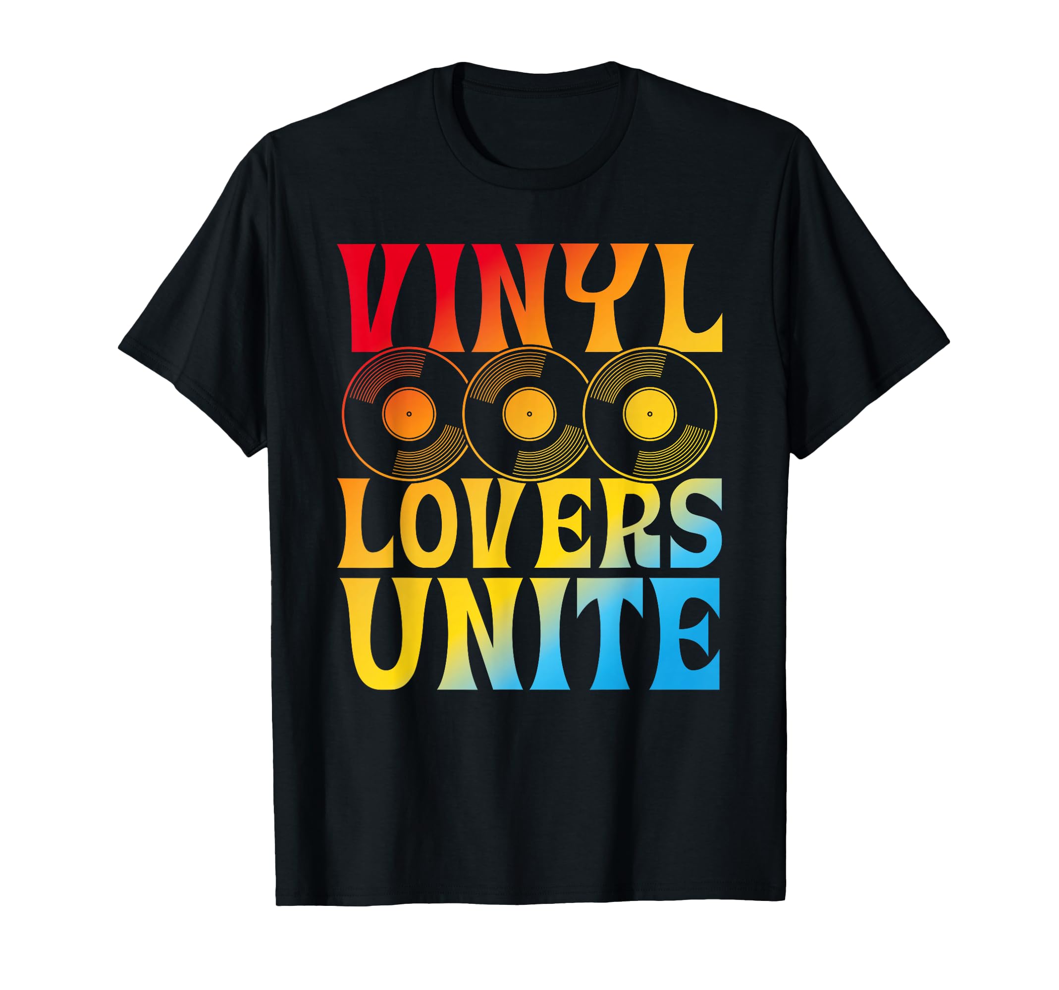 Vinyl Collecting Record Player T-Shirt - Custom Art Print Unisex - T-Shirt, Sweatshirt, Hoodie