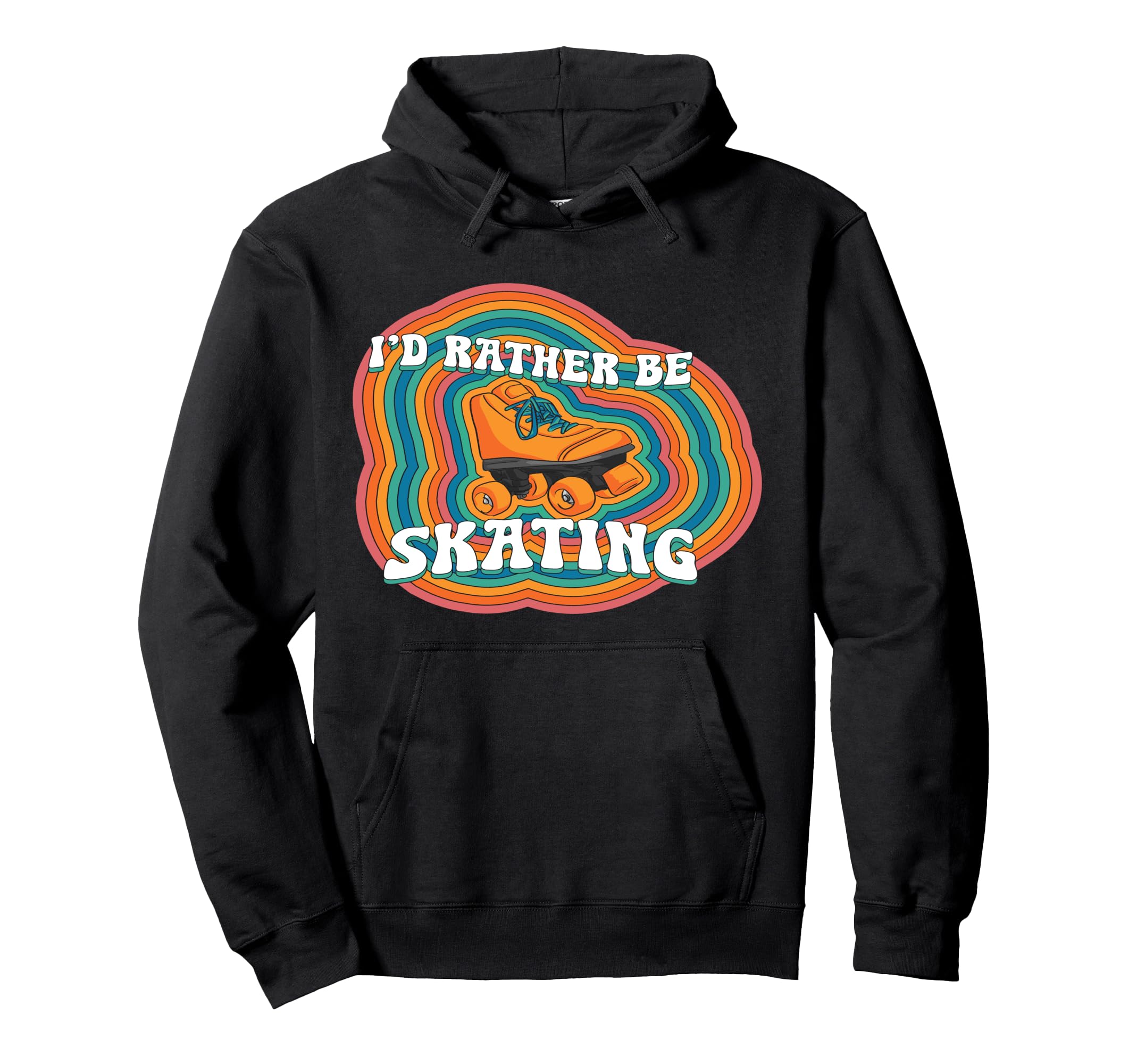Roller Skating Skate 1970S Hoodie - Streetwear Style Men Women - T-Shirt, Sweatshirt, Hoodie