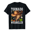 Tornado Wrangler Bold Western Cowboy T-Shirt - Streetwear Style Men Women - T-Shirt, Sweatshirt, Hoodie