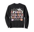 Spooky Mental Health Therapist Sweatshirt - Casual Everyday Wear Men Women - T-Shirt, Sweatshirt, Hoodie