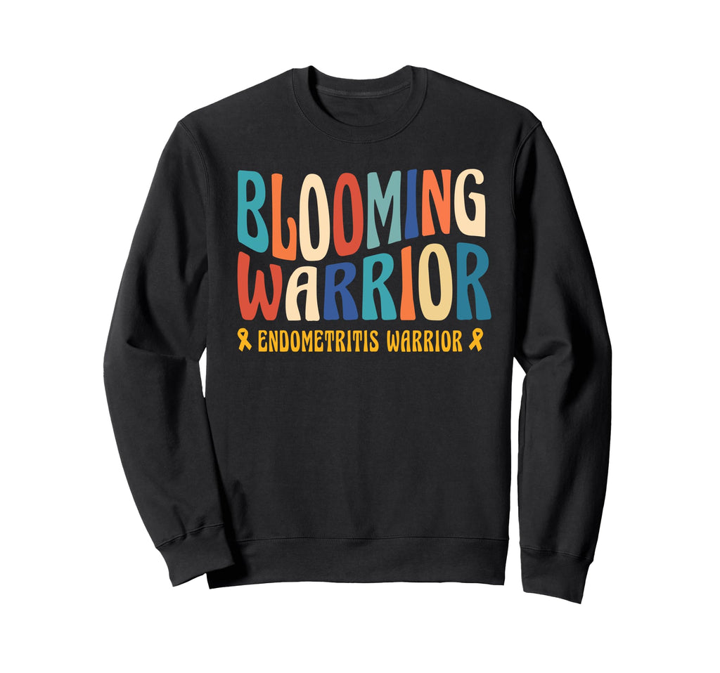 Blooming Endo Warrior 70S Sweatshirt - Graphic Print for Adults - T-Shirt, Sweatshirt, Hoodie