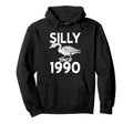 Silly Since 1990 Goose Hoodie - Custom Art Print Men Women - T-Shirt, Sweatshirt, Hoodie
