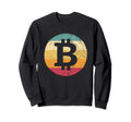 Bitcoin Cryptocurrency Distressed Sweatshirt - Graphic Print Unisex - T-Shirt, Sweatshirt, Hoodie
