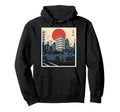 Japanese Jdm Cars Street Scene Art Hoodie - Aesthetic Graphic for Adults - T-Shirt, Sweatshirt, Hoodie