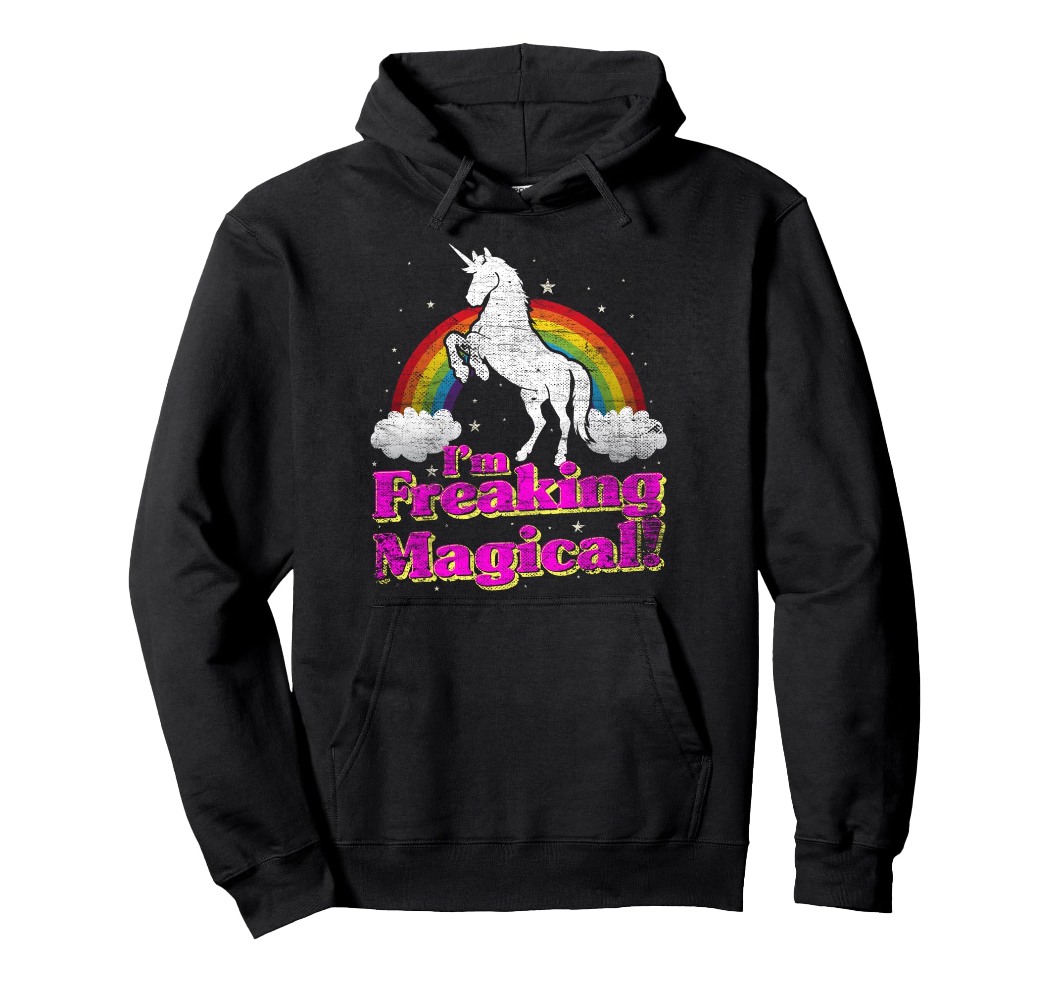 70S 80S Or 90S Im Freaking Magical Hoodie - Aesthetic Graphic for Adults - T-Shirt, Sweatshirt, Hoodie
