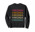 Virginia 70S 80S Throwback Sweatshirt - Casual Everyday Wear for Adults - T-Shirt, Sweatshirt, Hoodie