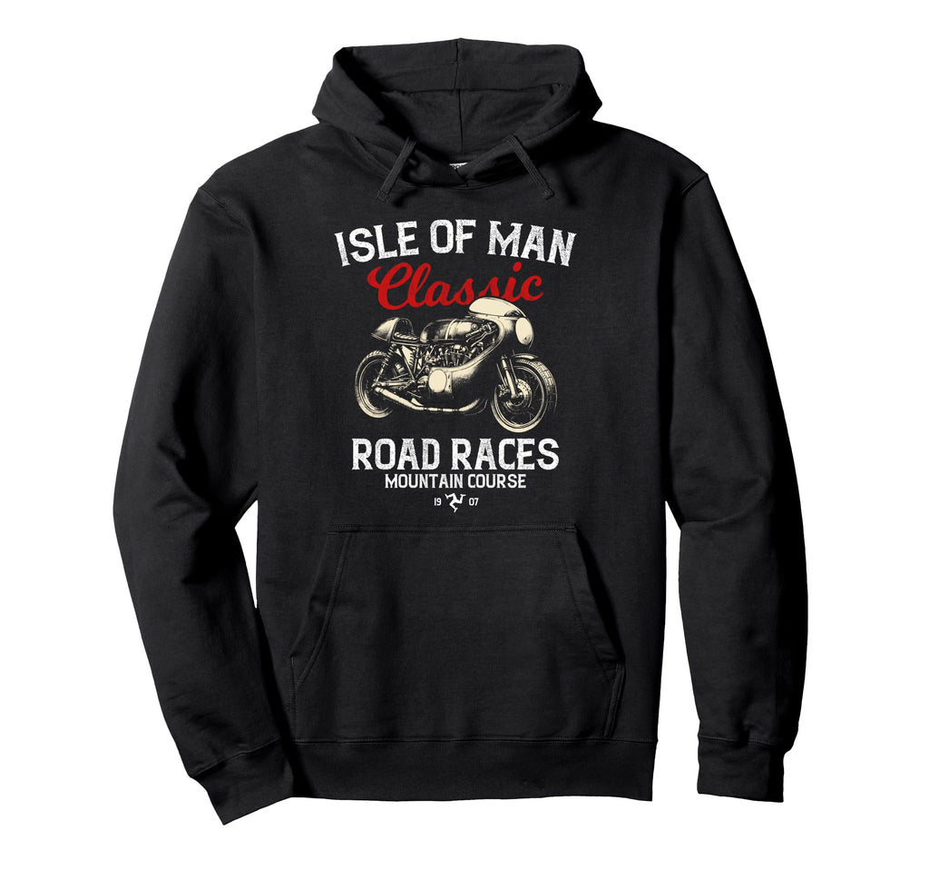 Isle Races Motorbike Race Hoodie - Aesthetic Graphic for Adults - T-Shirt, Sweatshirt, Hoodie
