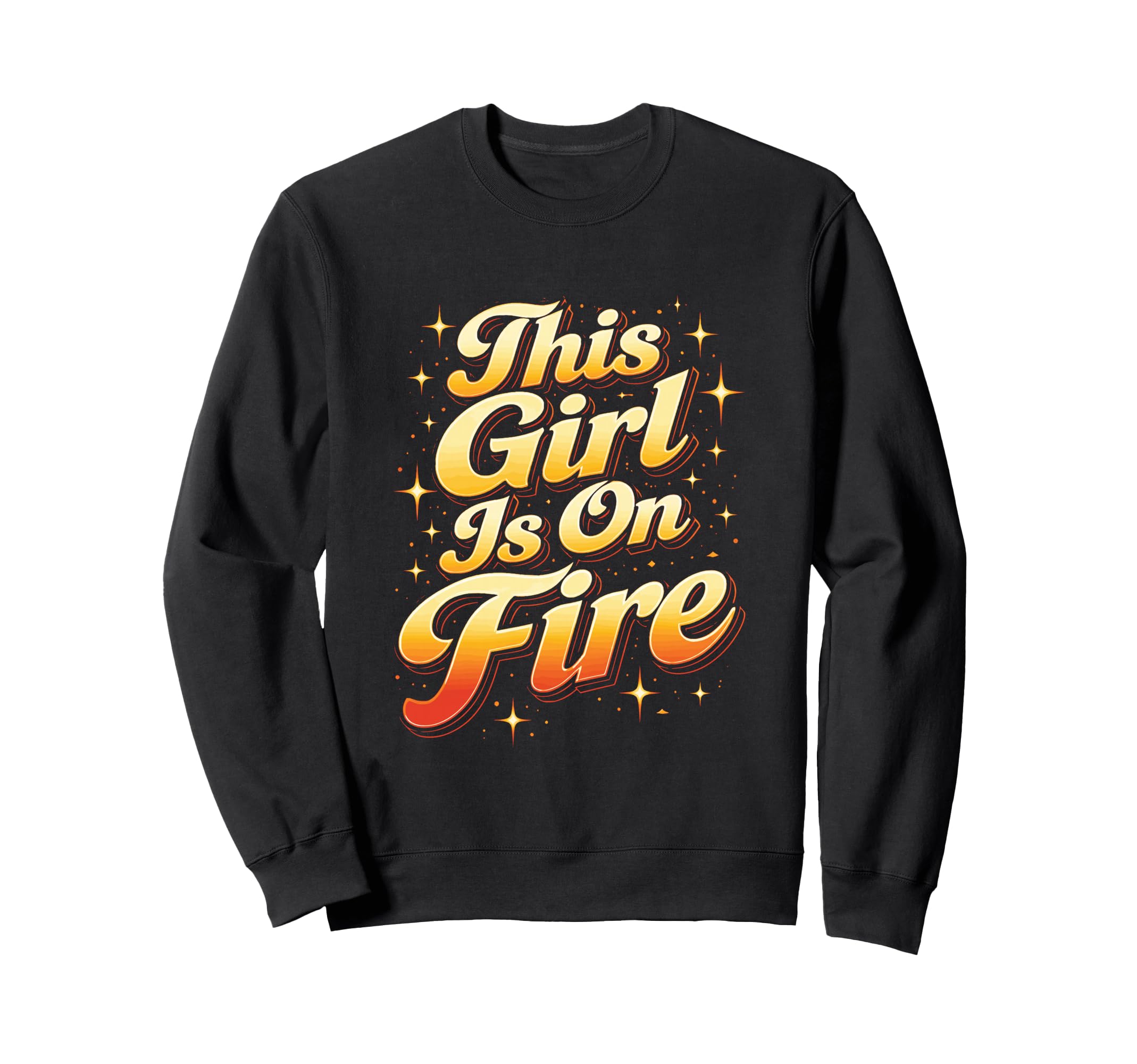 This Is Fire Typography Sweatshirt - Streetwear Style Men Women - T-Shirt, Sweatshirt, Hoodie
