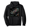 Race Car Technical Blueprint Hoodie - Streetwear Style Men Women - T-Shirt, Sweatshirt, Hoodie