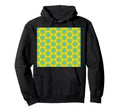 Yellow And Green Floral Pattern Hoodie - Custom Art Print for Adults - T-Shirt, Sweatshirt, Hoodie