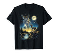 Donkey Howling To Moon Meme Funny 90S T-Shirt - Unique Graphic Men Women - T-Shirt, Sweatshirt, Hoodie