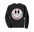 Sunflower Happy Face Checkered Sweatshirt - Casual Everyday Wear Men Women - T-Shirt, Sweatshirt, Hoodie