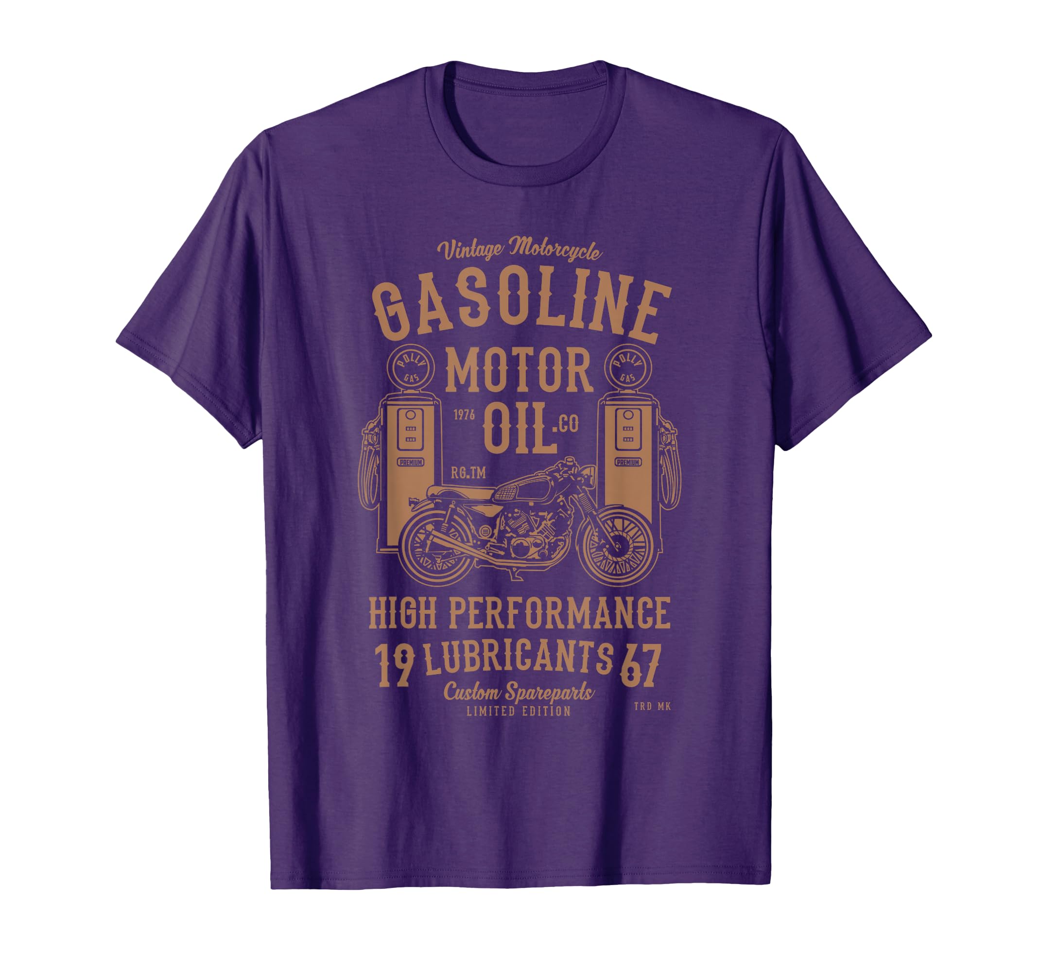 Gasoline Motor Oil Biker T-Shirt - Streetwear Style Men Women - T-Shirt, Sweatshirt, Hoodie