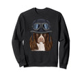 Funny Motorcycle Helmet English Sweatshirt - Custom Art Print for Adults - T-Shirt, Sweatshirt, Hoodie
