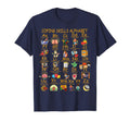 Coping Skills Alphabet Mental T-Shirt - Casual Everyday Wear for Adults - T-Shirt, Sweatshirt, Hoodie