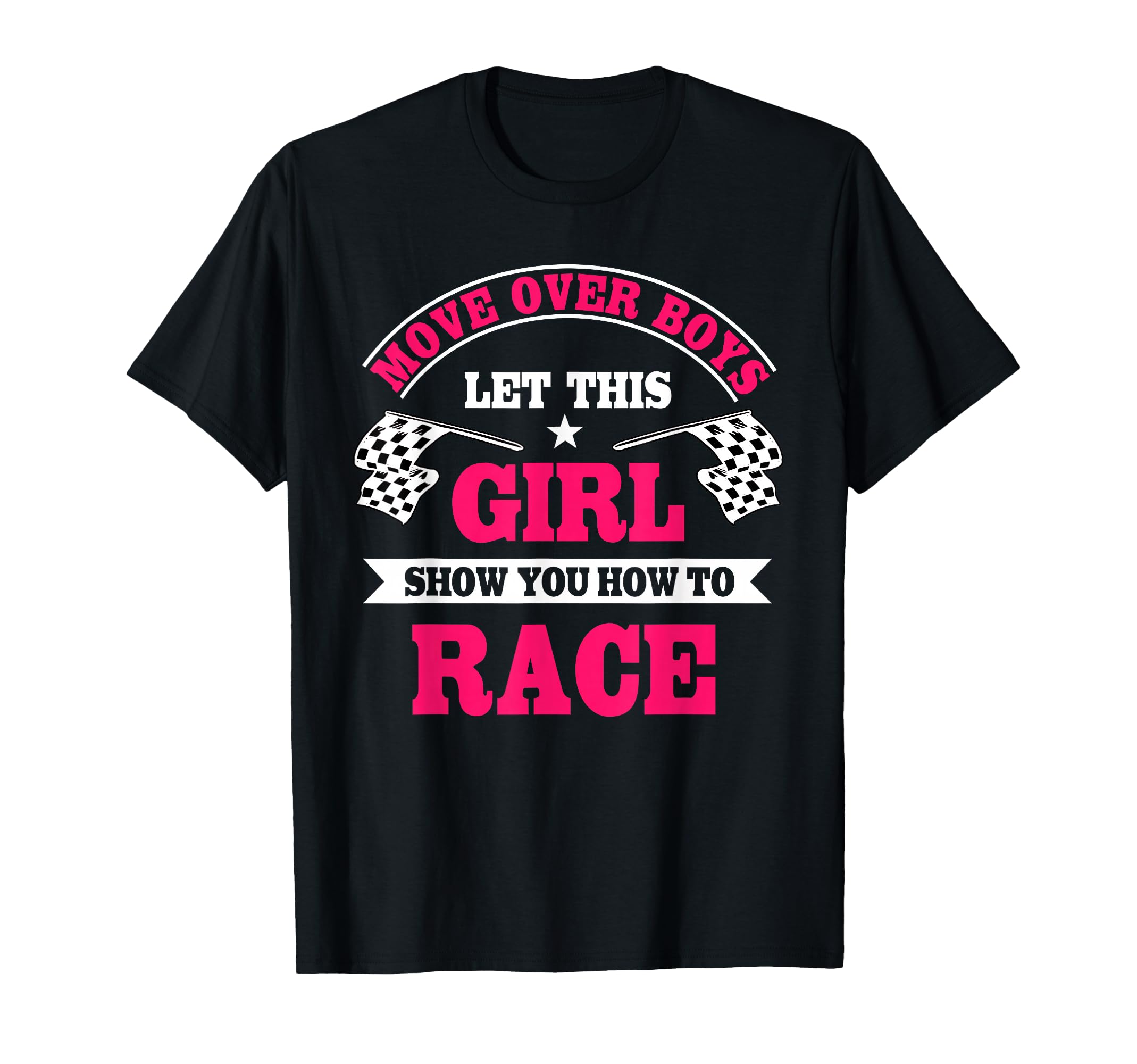 Car Racing Checkered Flag Automobile T-Shirt - Trendy Graphic Unisex - T-Shirt, Sweatshirt, Hoodie