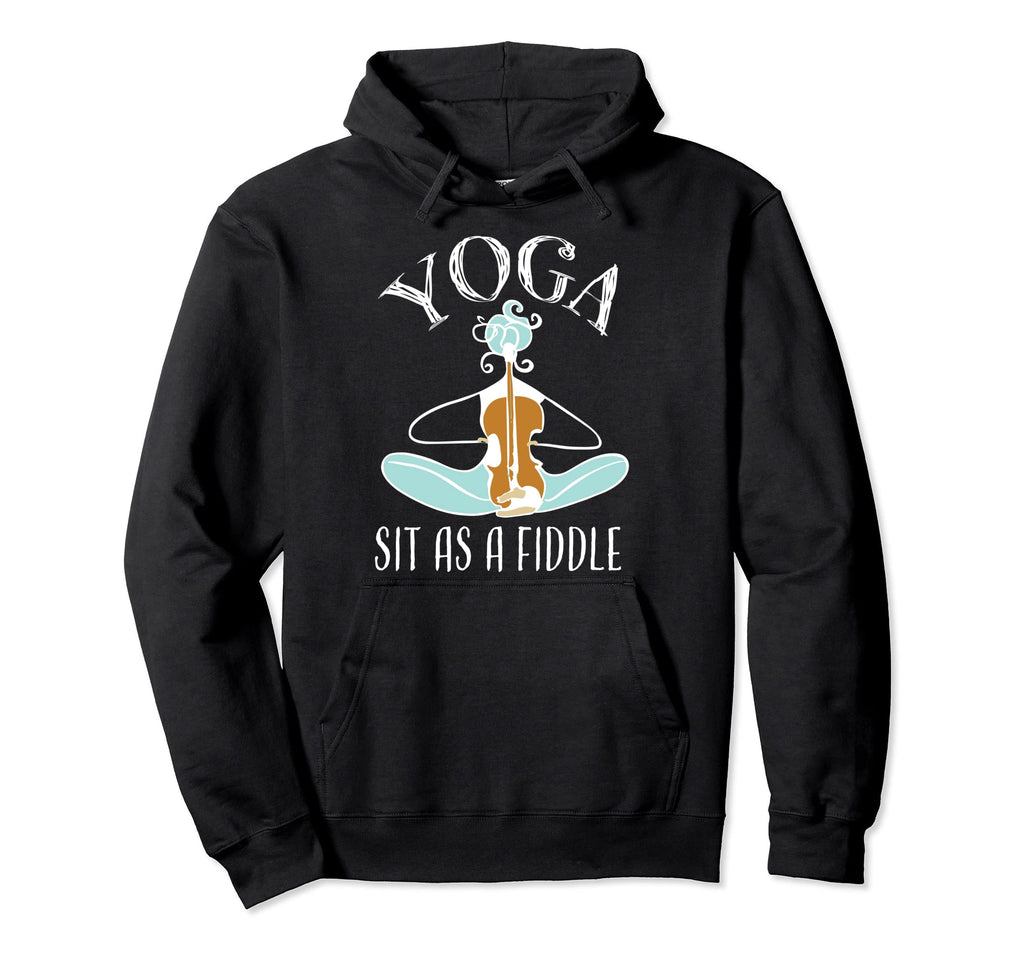 Yoga Pun Zen Buddha Meditation Hoodie - Novelty Apparel Men Women - T-Shirt, Sweatshirt, Hoodie