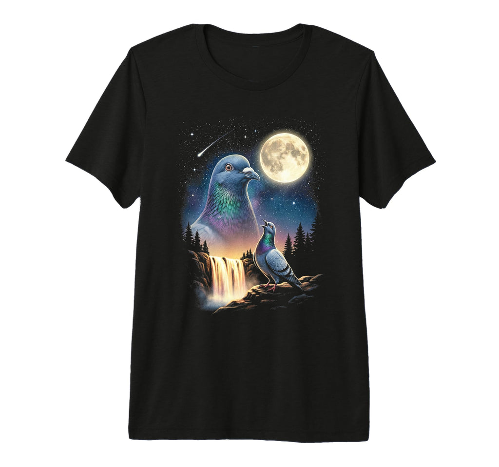 Pigeon Howling To Moon Meme Funny 90S T-Shirt - Novelty Apparel Unisex - T-Shirt, Sweatshirt, Hoodie