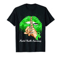 Faith Hope Love Fight Green Ribbon T-Shirt - Minimalist Print Unisex - T-Shirt, Sweatshirt, Hoodie