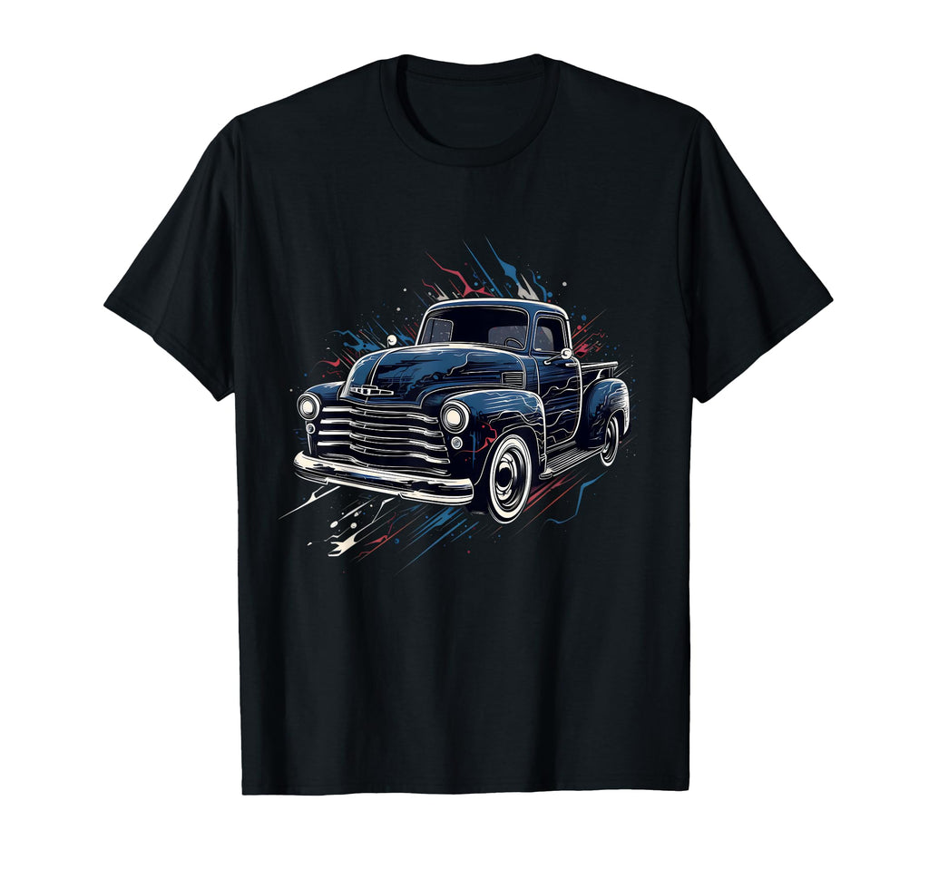 Truck Old School American Pickup T-Shirt - Aesthetic Graphic for Adults - T-Shirt, Sweatshirt, Hoodie