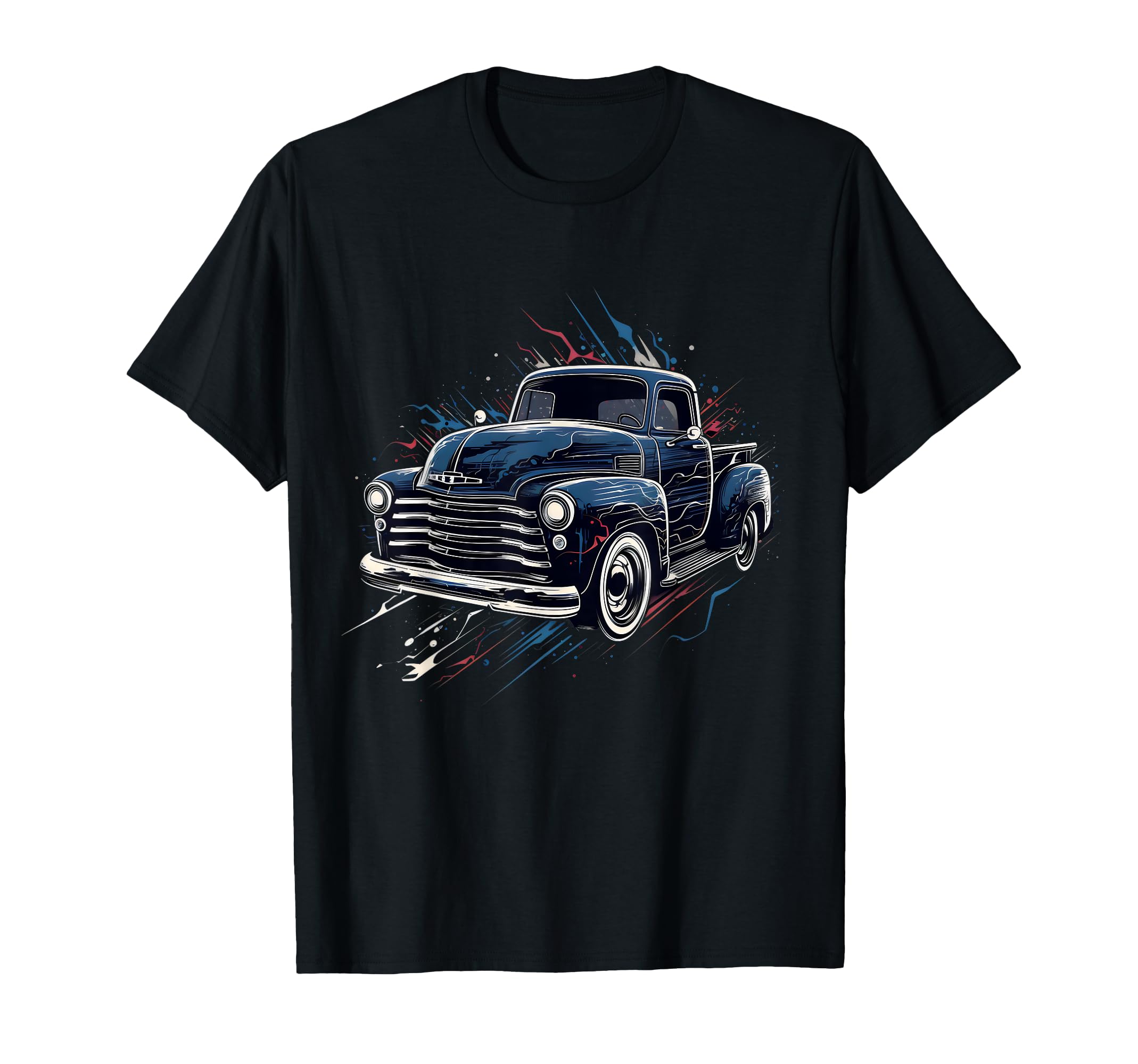 Truck Old School American Pickup T-Shirt - Aesthetic Graphic for Adults - T-Shirt, Sweatshirt, Hoodie
