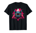 Cat Vaporwave Retrowave Aesthetic T-Shirt - Novelty Apparel Unisex - T-Shirt, Sweatshirt, Hoodie