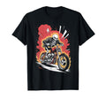 Skeleton Biker Riding Motorcycle T-Shirt - Fun Novelty Design for Adults - T-Shirt, Sweatshirt, Hoodie