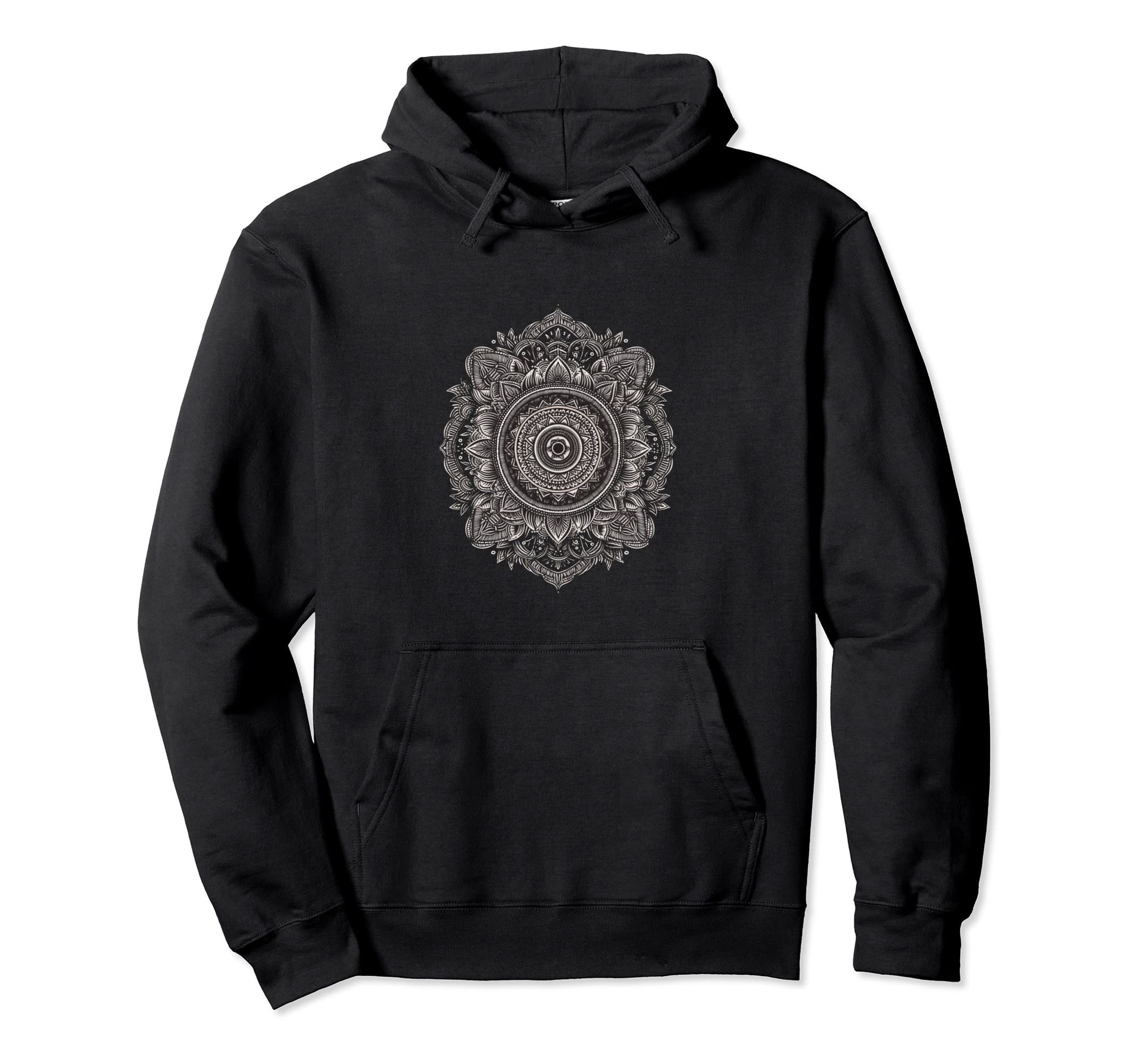 Yoga Mandala Hinduism Buddhism Meditation Hoodie - Graphic Print Men Women - T-Shirt, Sweatshirt, Hoodie