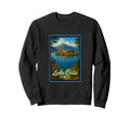 Lake Orta Italy 50S Travel Tour Art Sweatshirt - Graphic Print Men Women - T-Shirt, Sweatshirt, Hoodie