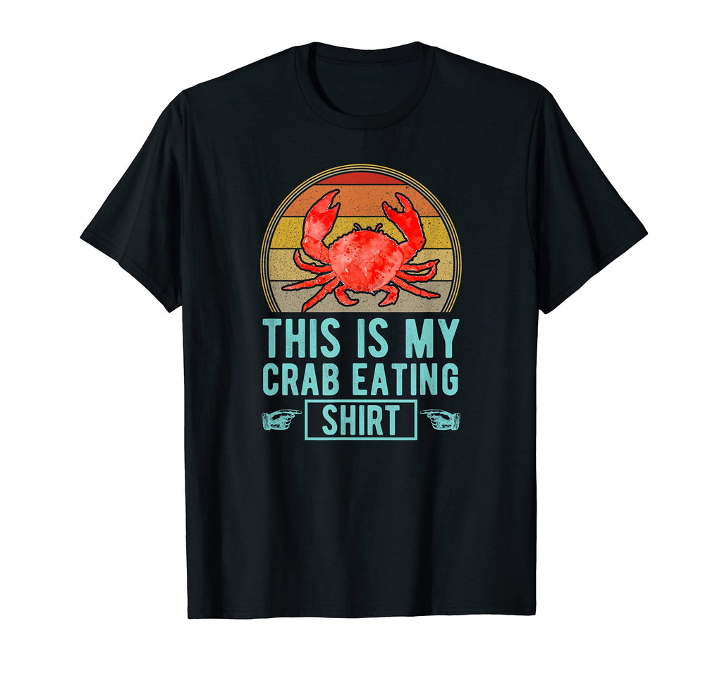 This Is My Crab Eating Sunset Funny Gear T-Shirt - Minimalist Print Unisex - T-Shirt, Sweatshirt, Hoodie
