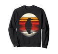 Penguin Bird Sunset Safari 70S Sweatshirt - Graphic Print Men Women - T-Shirt, Sweatshirt, Hoodie