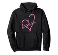 Overthinker Heart Funny Gift Hoodie - Trendy Graphic for Adults - T-Shirt, Sweatshirt, Hoodie