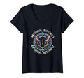 Womens Antisocial Butterfly V Neck T-Shirt - Minimalist Print Unisex - T-Shirt, Sweatshirt, Hoodie
