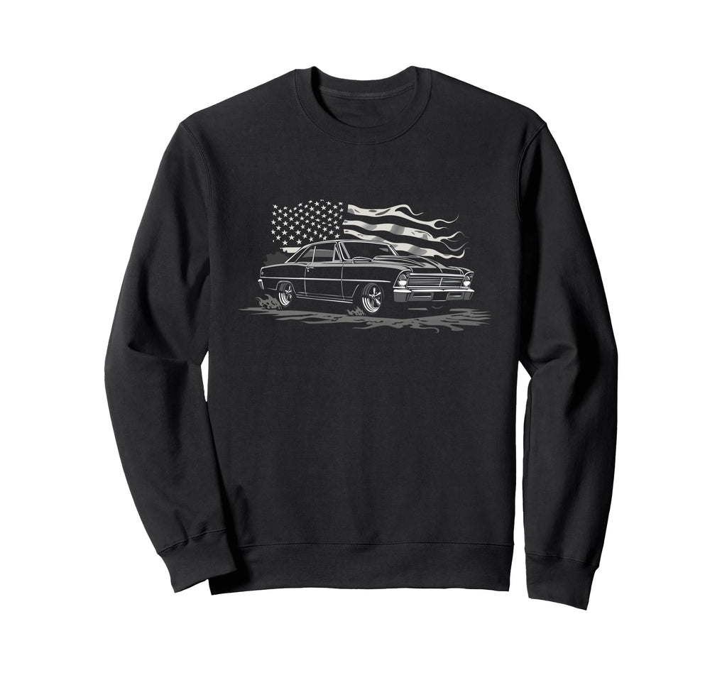 1966 1967 Nova Muscle Car Sweatshirt - Streetwear Style for Adults - T-Shirt, Sweatshirt, Hoodie