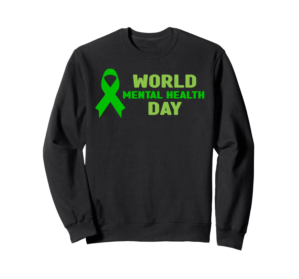 Mental Health Awareness World Sweatshirt - Aesthetic Graphic Men Women - T-Shirt, Sweatshirt, Hoodie