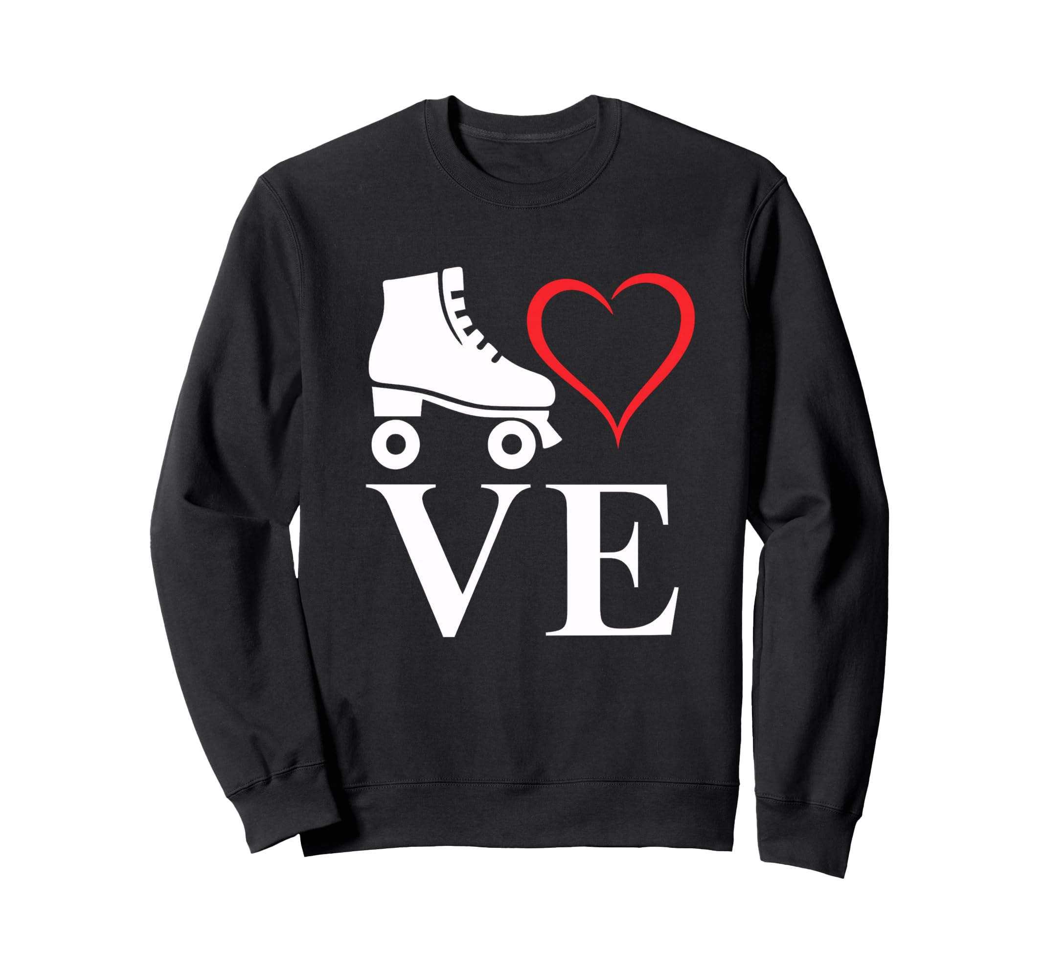 I Love Roller Skating 70S 80S Sweatshirt - Aesthetic Graphic Men Women - T-Shirt, Sweatshirt, Hoodie