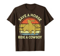 Funny Save Horse Ride Cowboy Western T-Shirt - Streetwear Style Unisex - T-Shirt, Sweatshirt, Hoodie