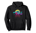 Harris Walz 24 Synthwave Outrun 80S Hoodie - Fun Novelty Design for Adults - T-Shirt, Sweatshirt, Hoodie