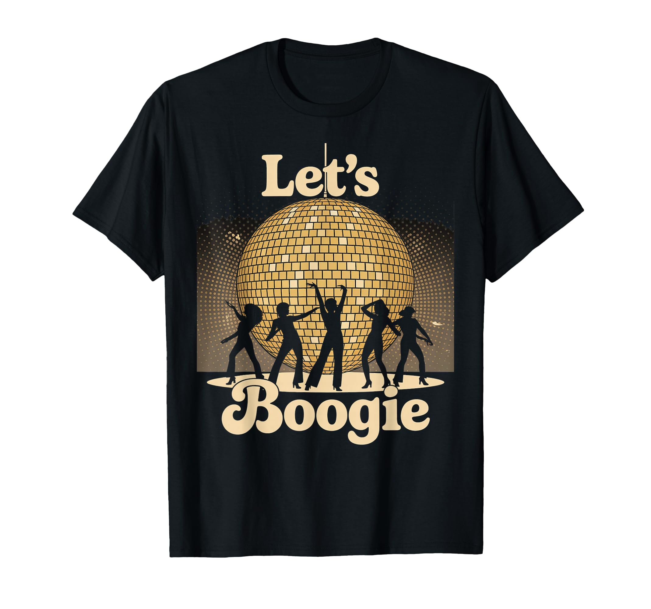 Disco Ball Lets Boogie Discoball T-Shirt - Fun Novelty Design for Adults - T-Shirt, Sweatshirt, Hoodie