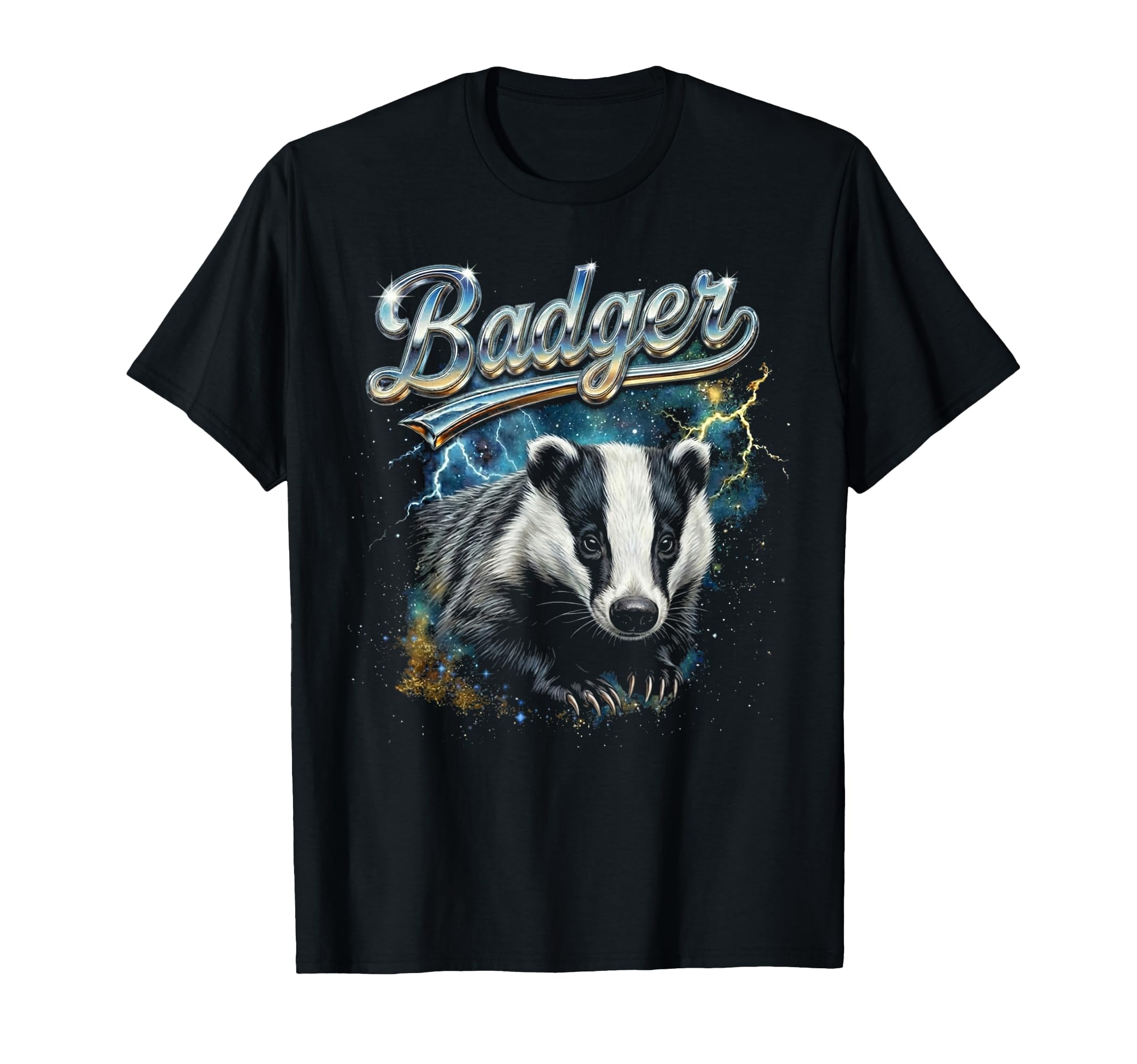 Badger 90S Funny Badger Lover 80S T-Shirt - Unique Graphic Unisex - T-Shirt, Sweatshirt, Hoodie