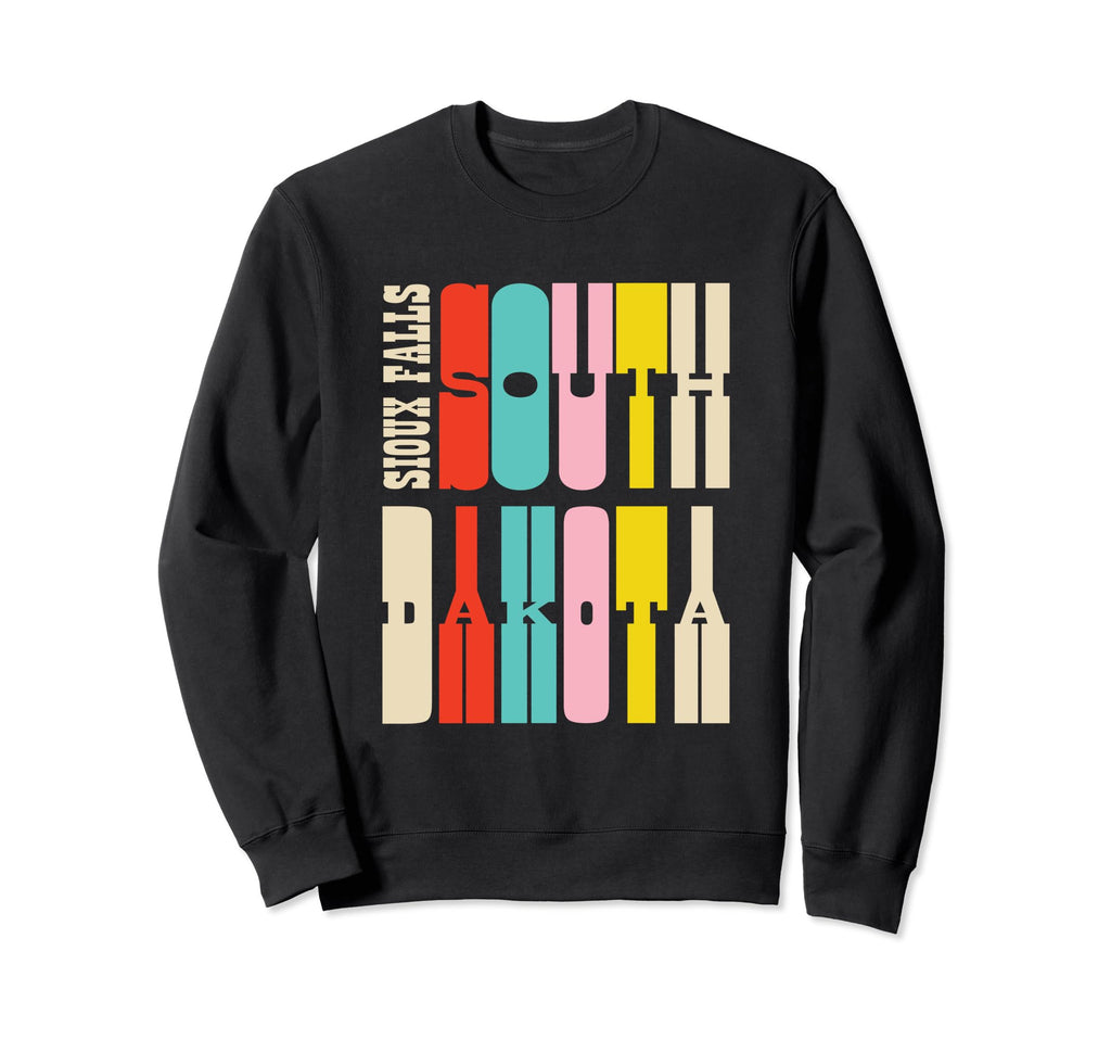 Sioux Falls South Dakota Souvenir Sweatshirt - Custom Art Print for Adults - T-Shirt, Sweatshirt, Hoodie