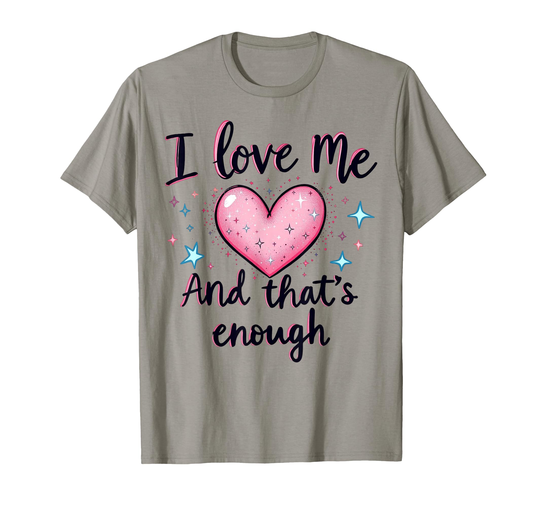 Self Love Aesthetic Heart T-Shirt - Casual Everyday Wear Unisex - T-Shirt, Sweatshirt, Hoodie