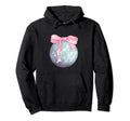 Disco Ball Coquette Girly Aesthetic Hoodie - Trendy Graphic Unisex - T-Shirt, Sweatshirt, Hoodie